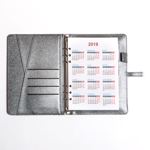 Ежедневник со встроенной зарядкой и флешкой Optimus