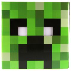 Маска Голова Крипера Minecraft
