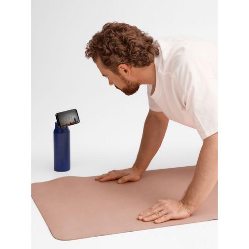 Термобутылка Magnus с магнитным держателем для телефона (синий)