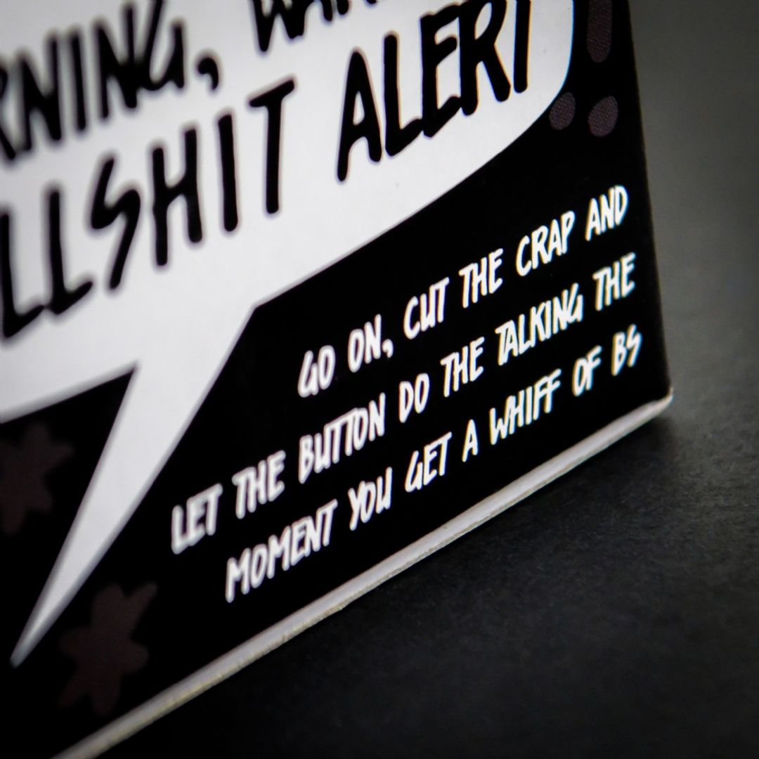 Аварийная говорящая кнопка Bullshit Аварийная говорящая кнопка Bullshit