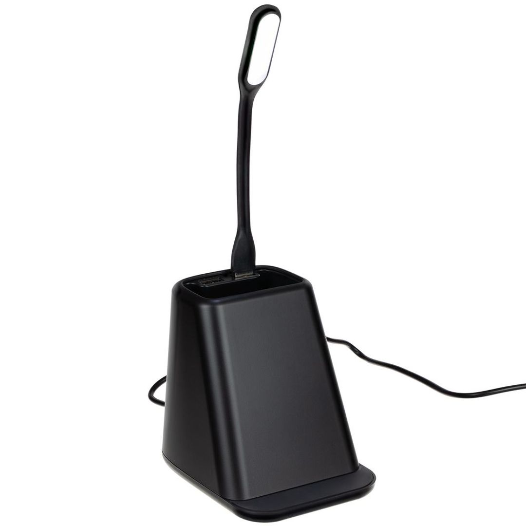 Настольный органайзер с зарядкой, лампой и вентилятором powerTower