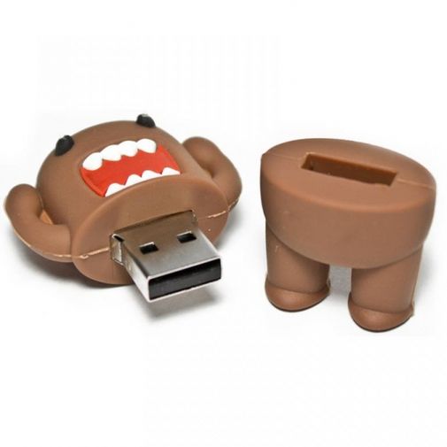 Флешка Домо-кун 8 Гб Со снятой крышкой Флешка Домо-кун 8 Гб Со снятой крышкой