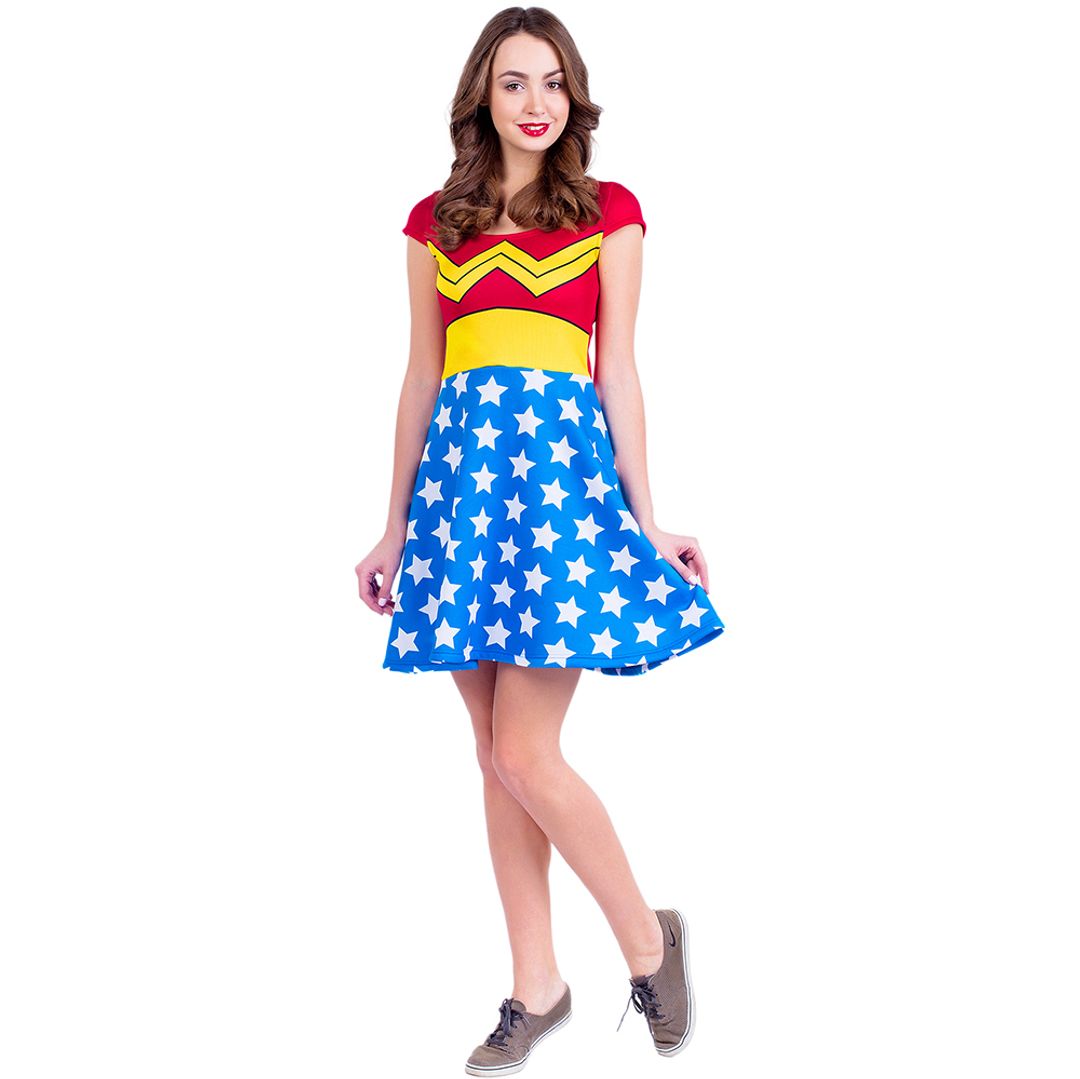 Платье Wonder Woman (Фонарик) Платье Wonder Woman (Фонарик)