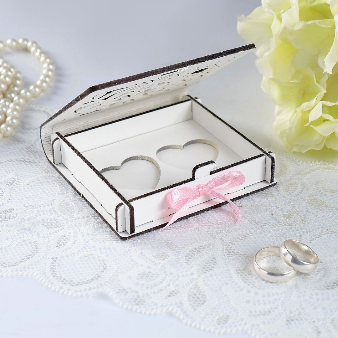 Шкатулка под кольца Цветочная Шкатулка под кольца Цветочная