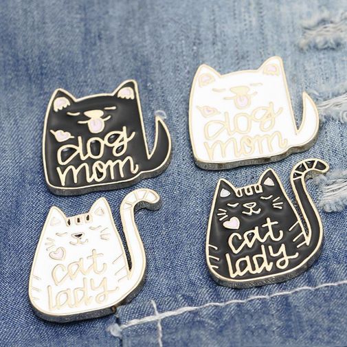 Значок Cat Lady Значок Cat Lady