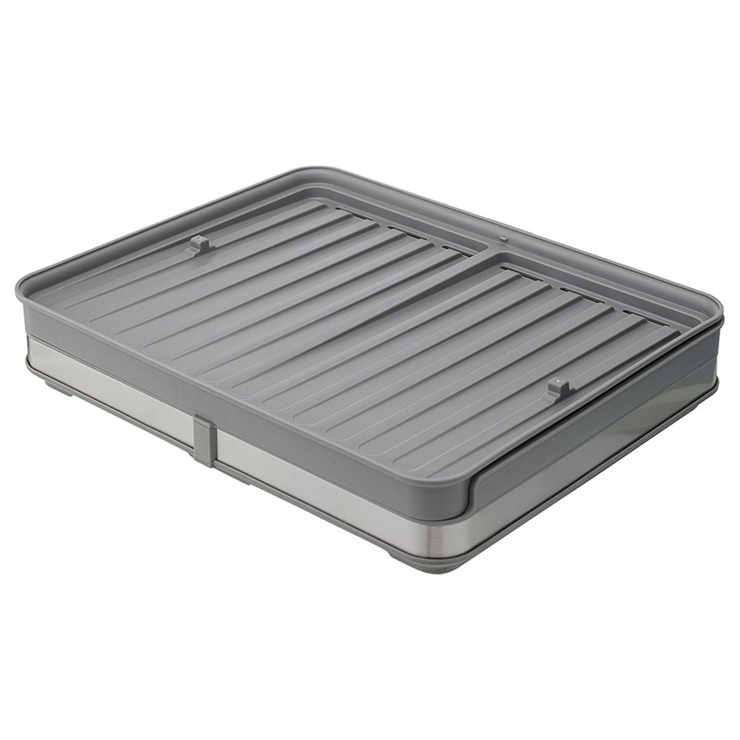 Сушилка для посуды Atle раздвижная XL (Серая) Сушилка для посуды Atle раздвижная XL (Серая)