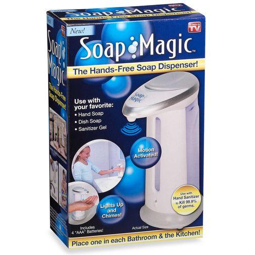 Soap magic top dispenser