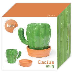 Кружка с блюдцем Кактус Cactus Кружка с блюдцем Кактус Cactus