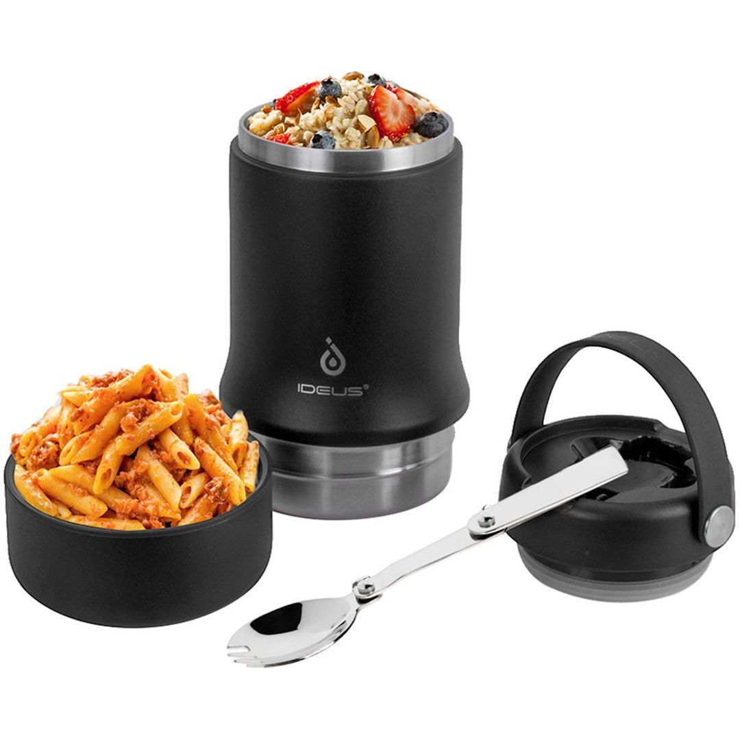 Термос для еды Tabenodo (Черный)