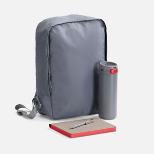 Подарочный набор Flexpen Travel (серый с красным)