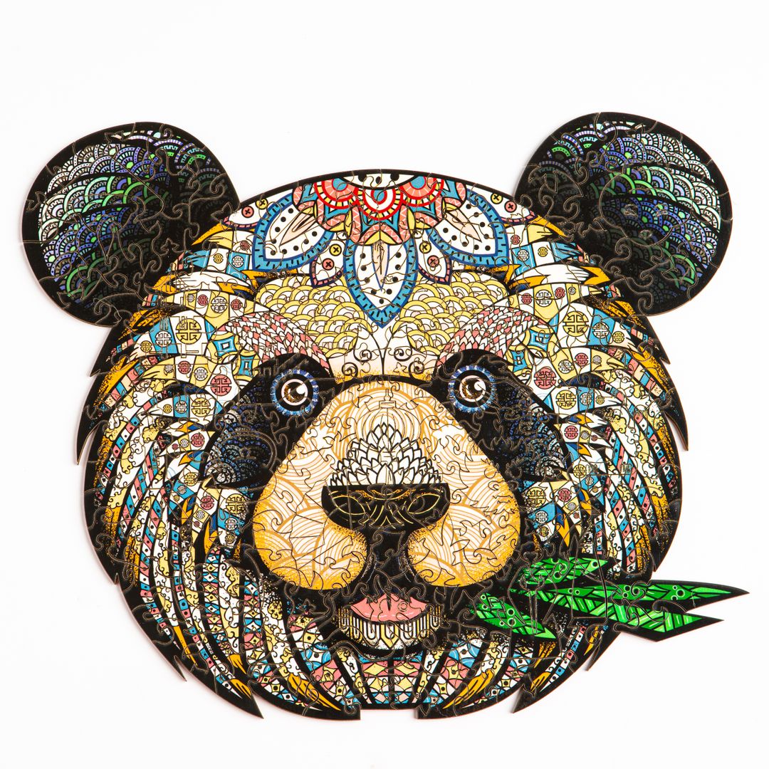 Деревянный пазл Puzzlewood Китайская панда