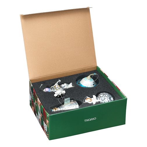 Набор ёлочных украшений Cosmic Saga (4 шт) Набор ёлочных украшений Cosmic Saga (4 шт)