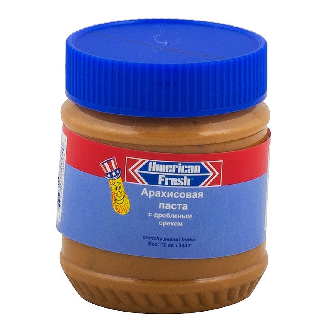Паста арахисовая American Fresh Crunchy