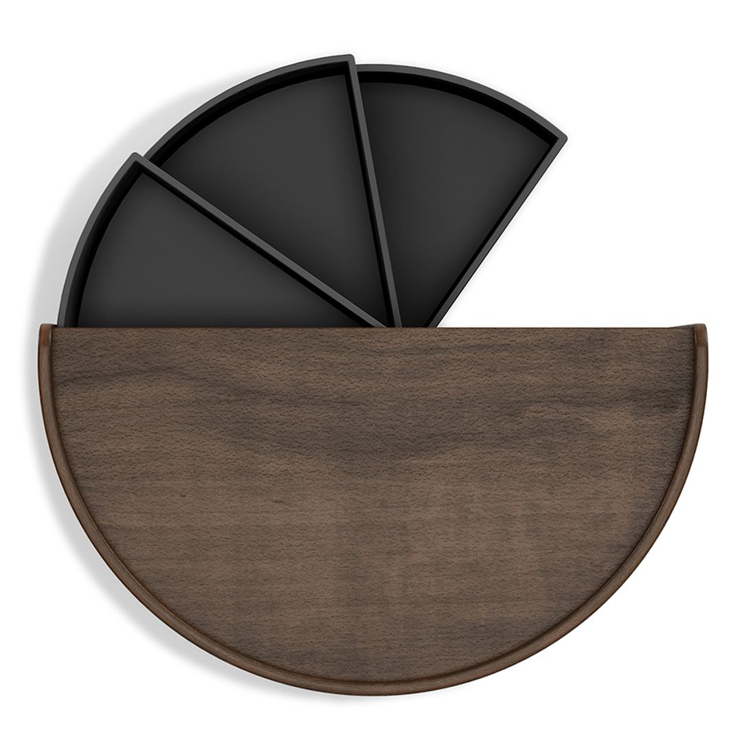 Шкатулка для украшений Moona (Чёрный) Шкатулка для украшений Moona (Чёрный)