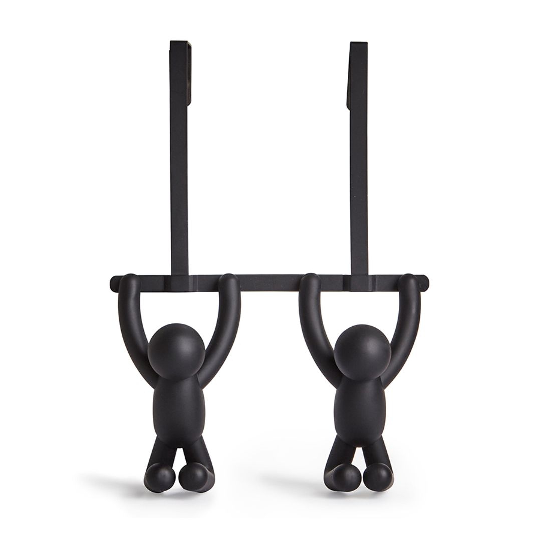 Вешалка надверная Buddy (Черная) Вешалка надверная Buddy (Черная)