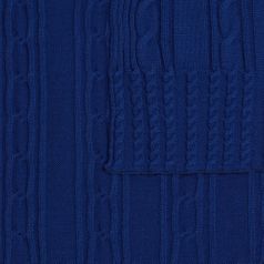 Плед Remitt (темно-синий (кобальт))