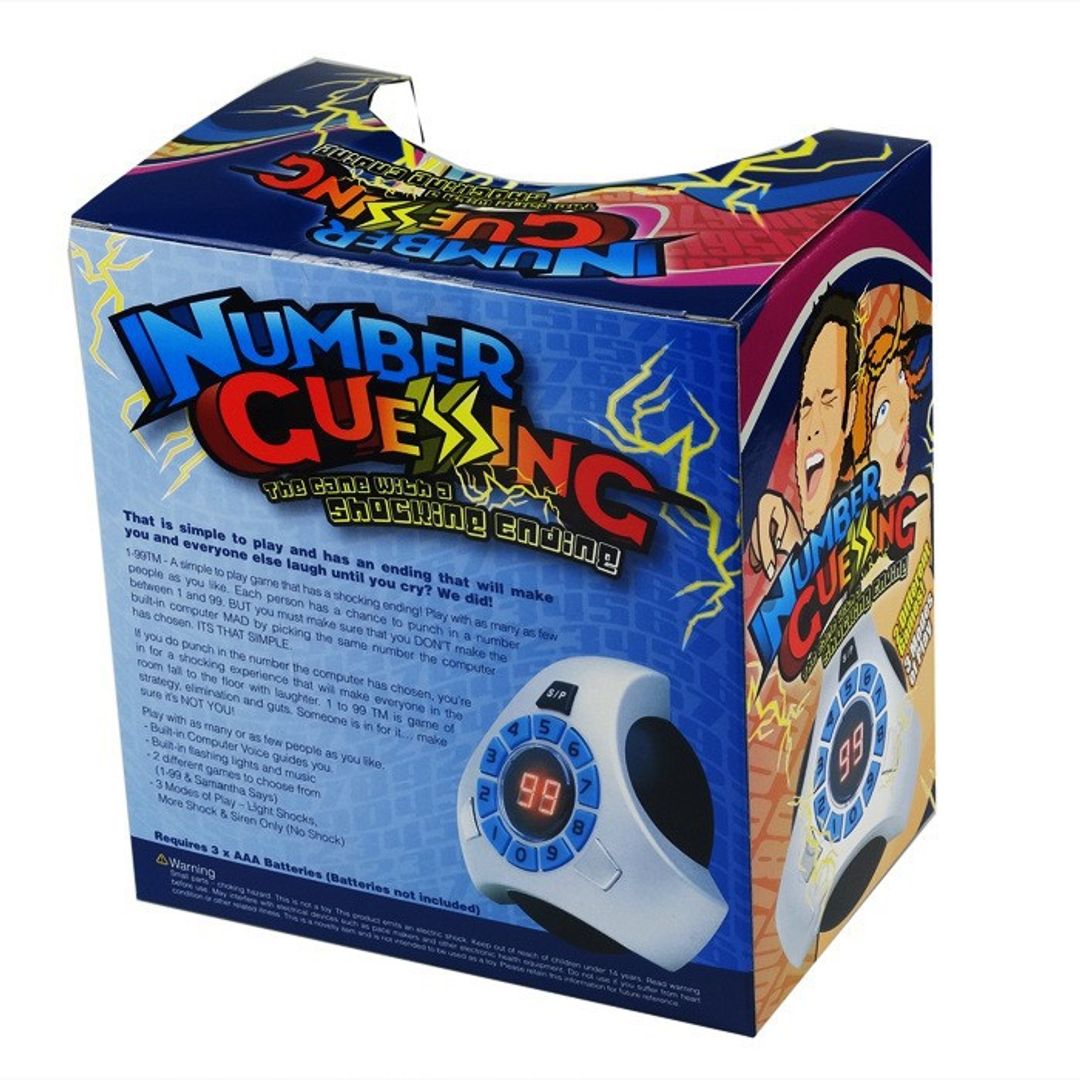 Электрошоковая игра Угадай число Number Guessing Электрошоковая игра Угадай число Number Guessing