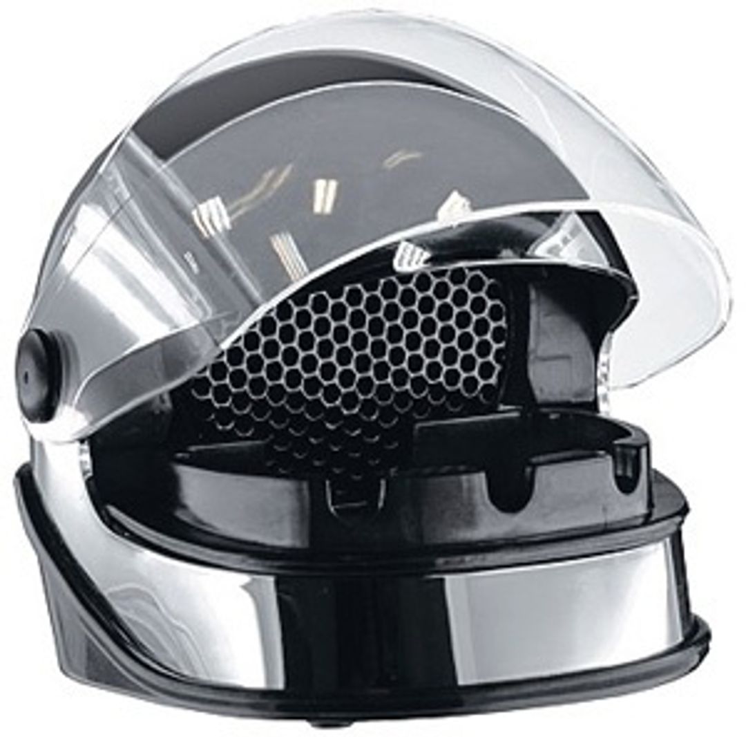 USB Пепельница Серебряный Шлем