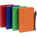 Плоская бутылка для воды Flacon (красный)