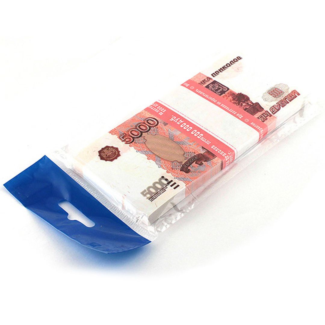 Блокнот Пачка 5000 руб. В упаковке Блокнот Пачка 5000 руб. В упаковке