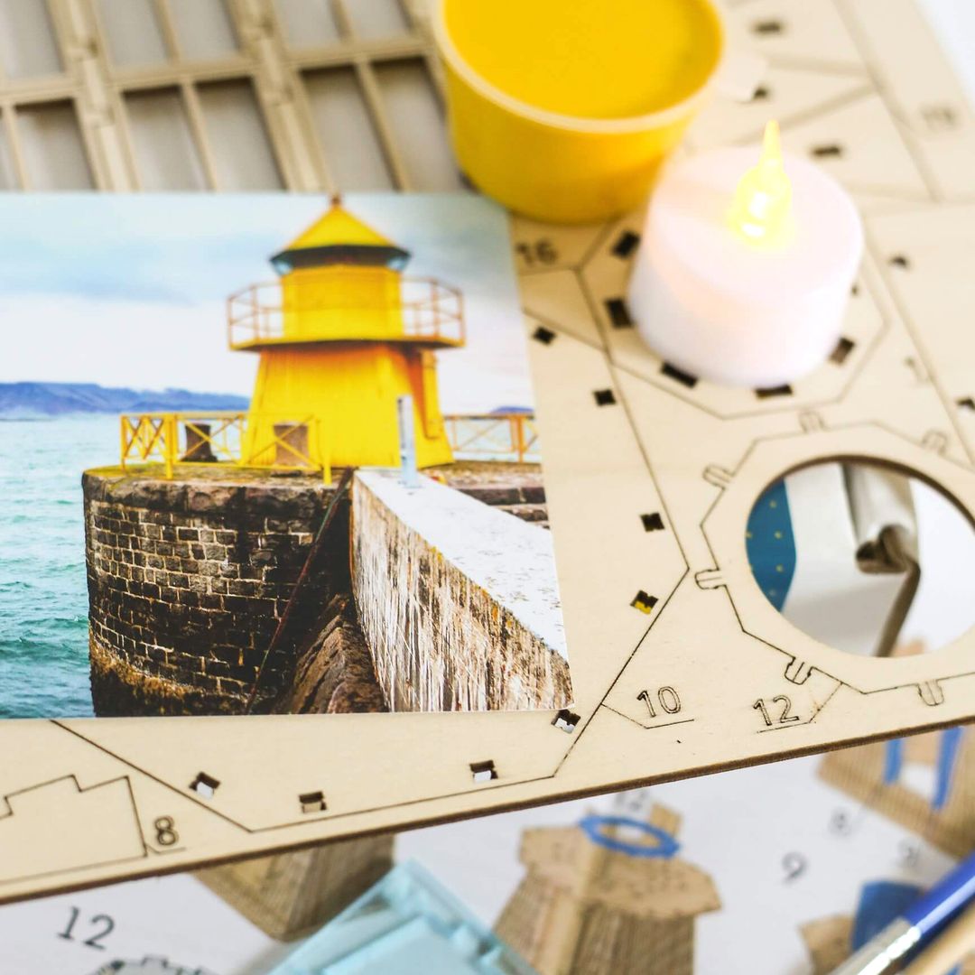 Модель сборная Маяк Хёфди (Исландия) Модель сборная Маяк Хёфди (Исландия)