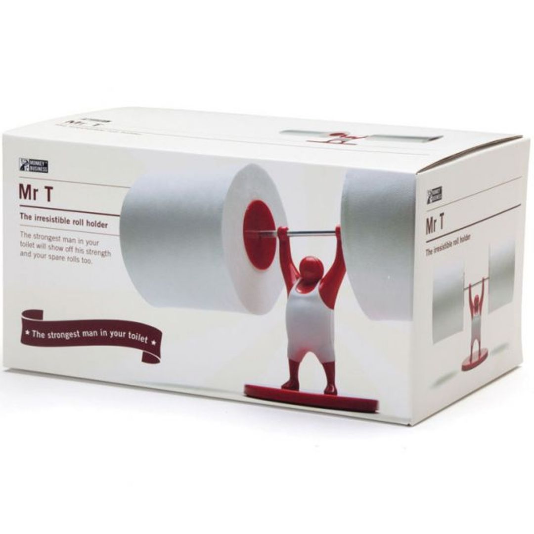 Держатель для туалетной бумаги Штангист Mr. T Держатель для туалетной бумаги Штангист Mr. T