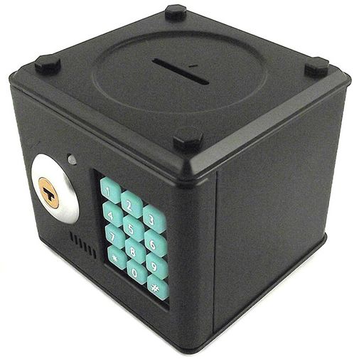 Копилка Сейф (Черный)