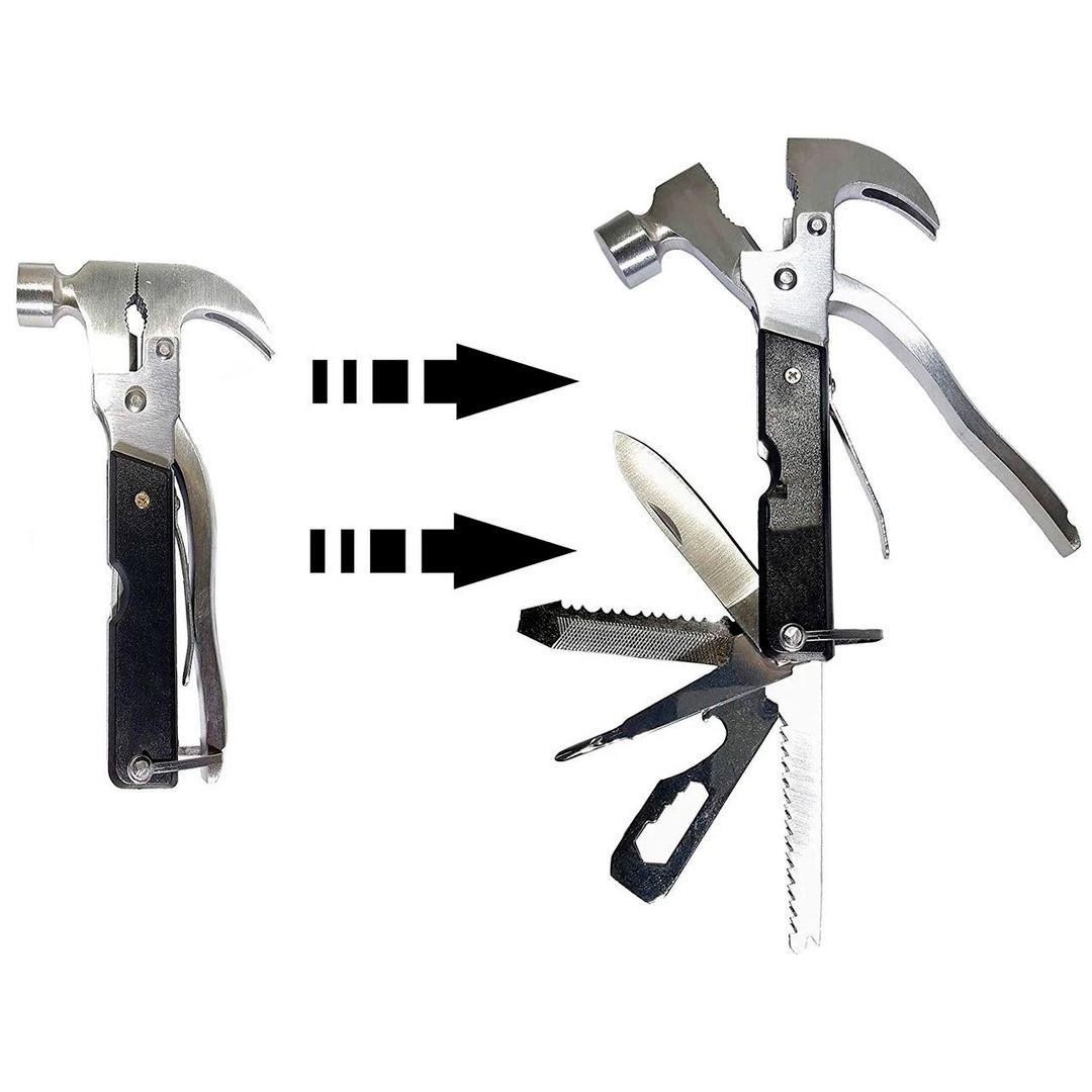 Многофункциональный молоток-гвоздодер Bellhowell Tac Tool 18 в 1 Многофункциональный молоток-гвоздодер Bellhowell Tac Tool 18 в 1