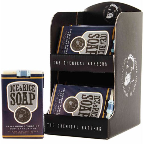 Мыло для мужчин The Chemical Barbers Ice&Rice Soap Мыло для мужчин The Chemical Barbers Ice&Rice Soap
