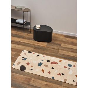 Ковер из хлопка Terrazzo Poetry из коллекции Ethnic, 70x160 см