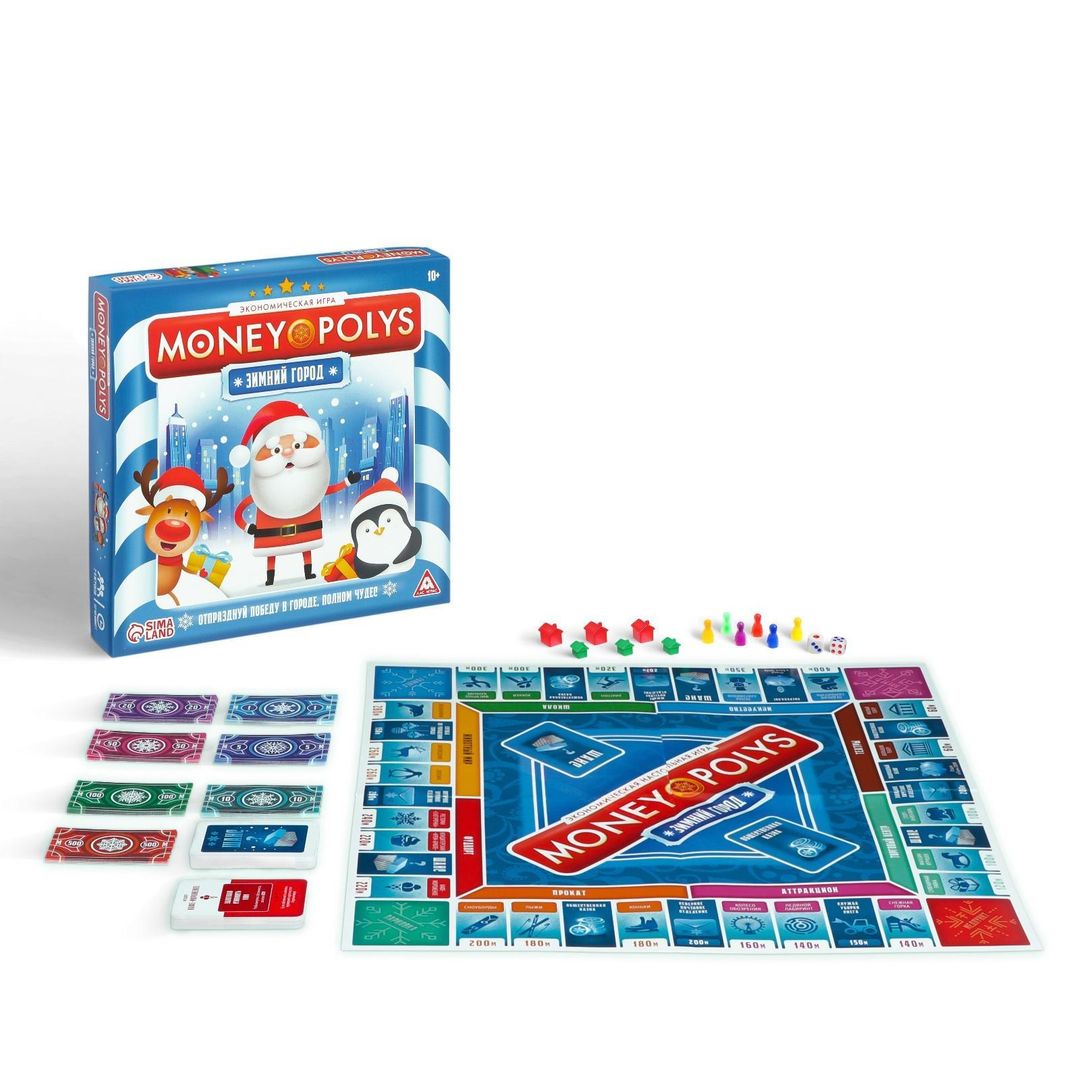 Экономическая игра MONEY POLYS Зимний город