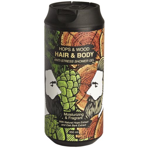 Гель для тела и волос The Chemical Barbers Antistress Hops&Wood Hair&body Gel