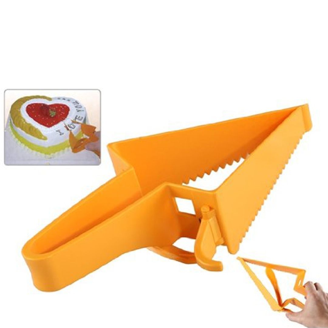 Нож Лопатка для торта Adjustable cake cutter (Оранжевый) Использование Нож Лопатка для торта Adjustable cake cutter (Оранжевый) Использование