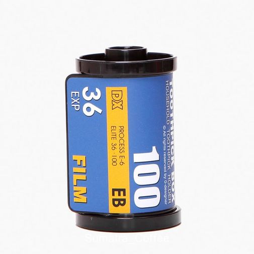 Баночка для зубочисток Фотопленка (Синяя) Баночка для зубочисток Фотопленка (Синяя)