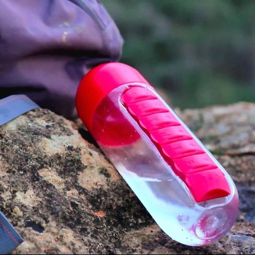 Бутылка с таблетницей Pill&Vitamin Organizer Бутылка с таблетницей Pill&Vitamin Organizer