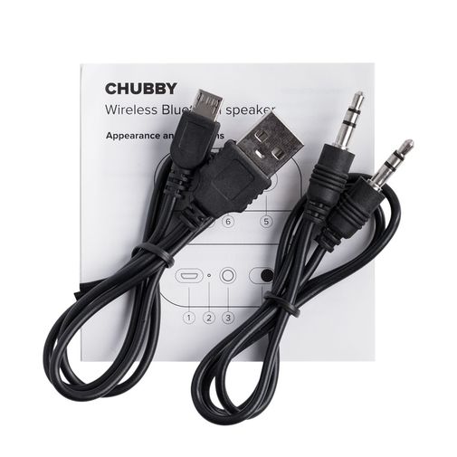 Беспроводная колонка Chubby (синий)