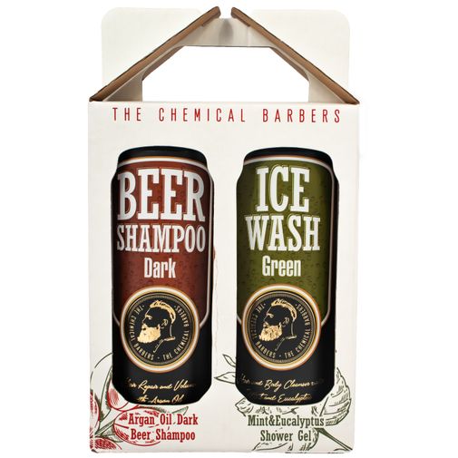 Подарочный набор The Chemical Barbers Beer Shampoo Gift Set Argan
