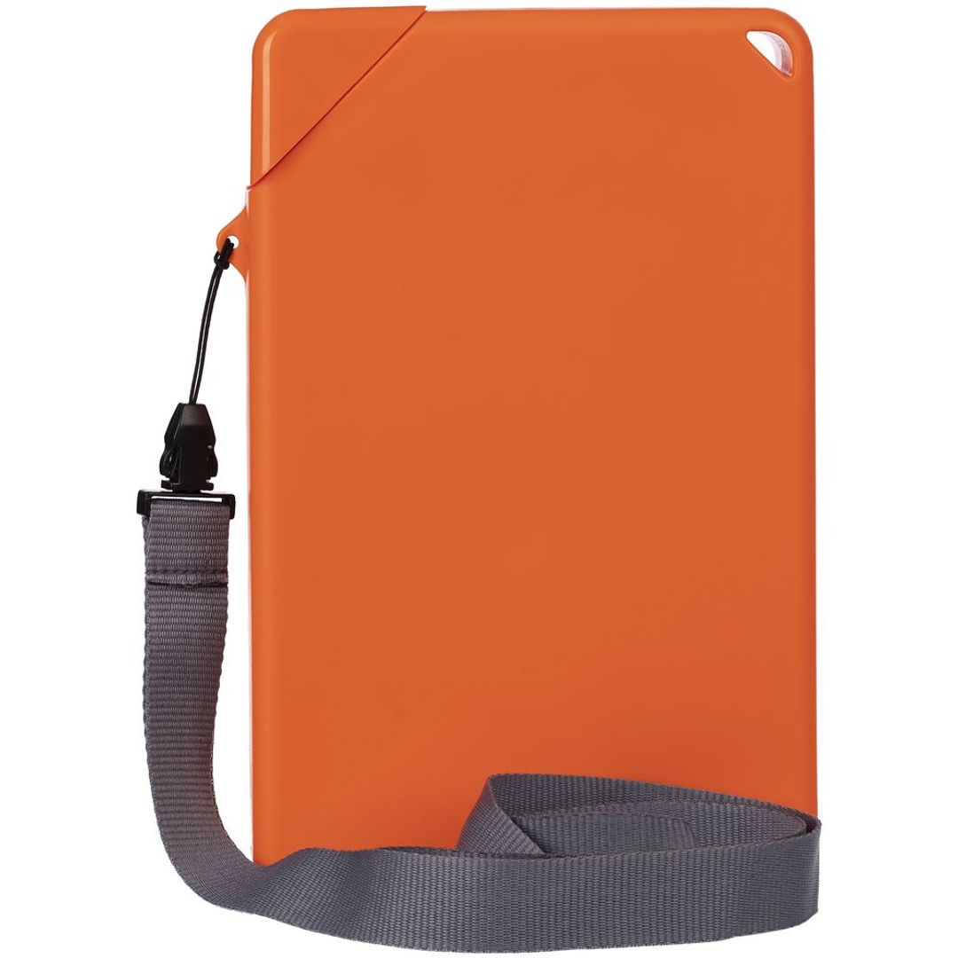 Плоская бутылка для воды Flacon (оранжевый)