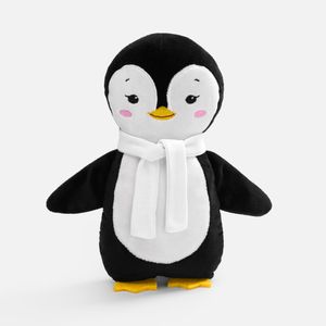 Мягкая игрушка Beastie Toys Пингвиненок с белым шарфом Мягкая игрушка Beastie Toys Пингвиненок с белым шарфом