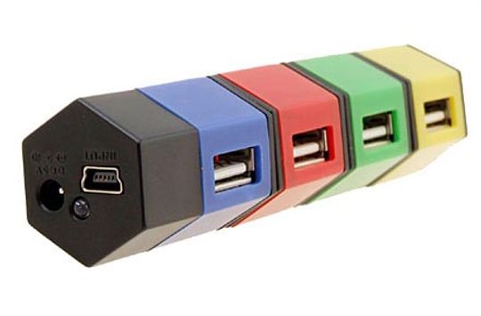                           USB Хаб Разноцветные кубики
                