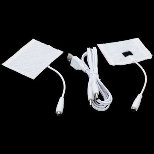 Перчатки с подогревом от USB Черные