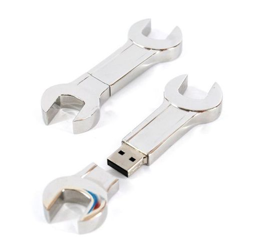 Флешка Гаечный ключ 2 Гб Флешка Гаечный ключ 2 Гб