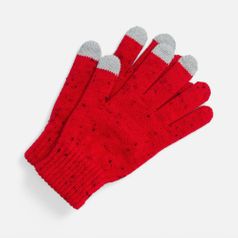 Перчатки сенсорные Spotti Senso (красные)