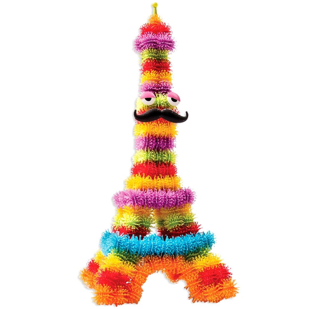 Конструктор Липучка 400 деталей Декоративные детали из пластика Конструктор Липучка 400 деталей Декоративные детали из пластика