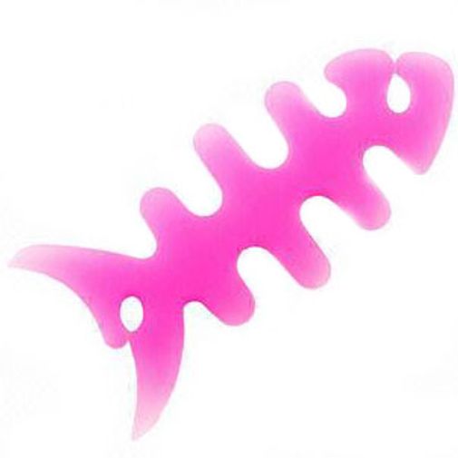 Держатель для проводов Рыбка (Малиновый) Держатель для проводов Рыбка (Малиновый)