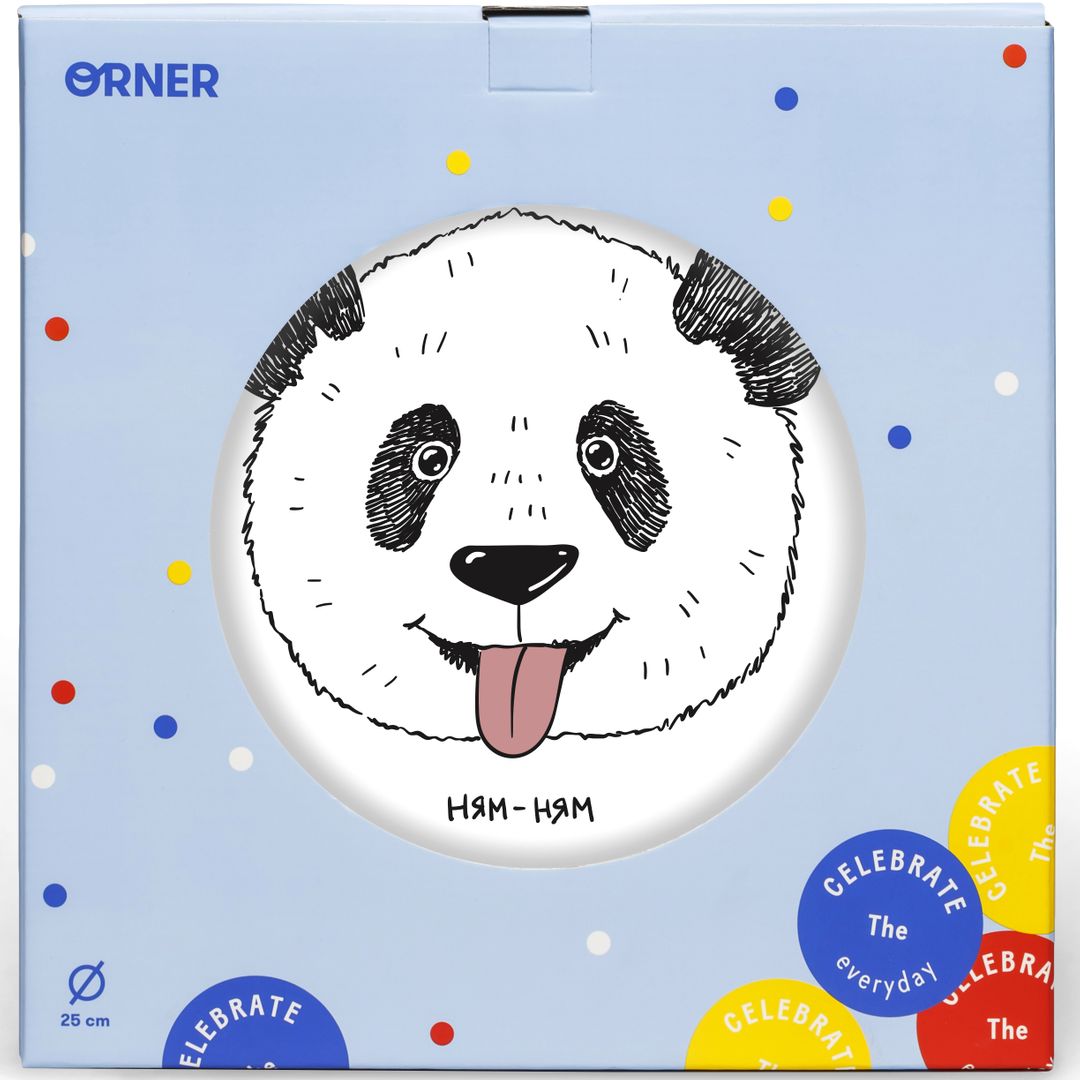 Тарелка Панда Ням Ням