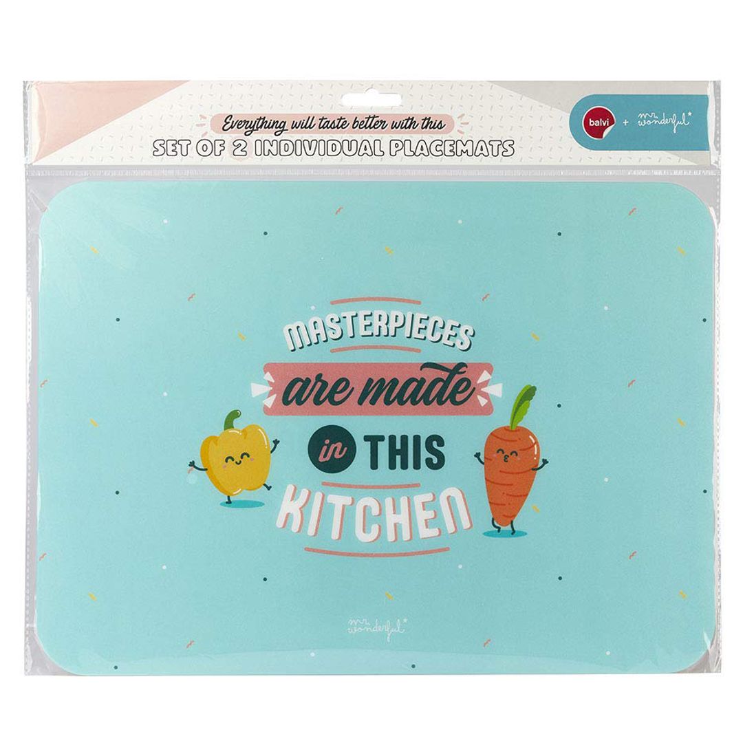 Сервировочные салфетки Mr.Wonderful (2 шт) Сервировочные салфетки Mr.Wonderful (2 шт)