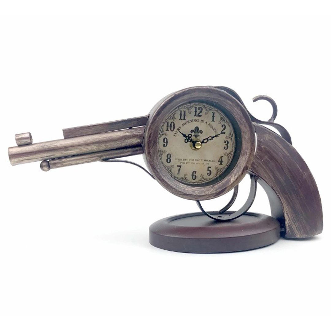 Винтажные часы Пистолет Винтажные часы Пистолет