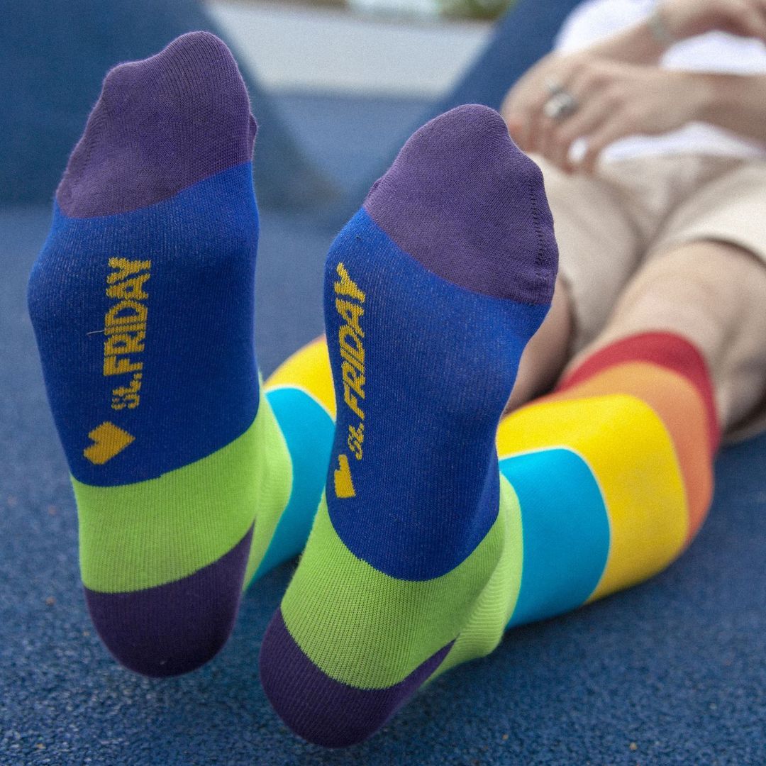 Гольфы Большая радуга