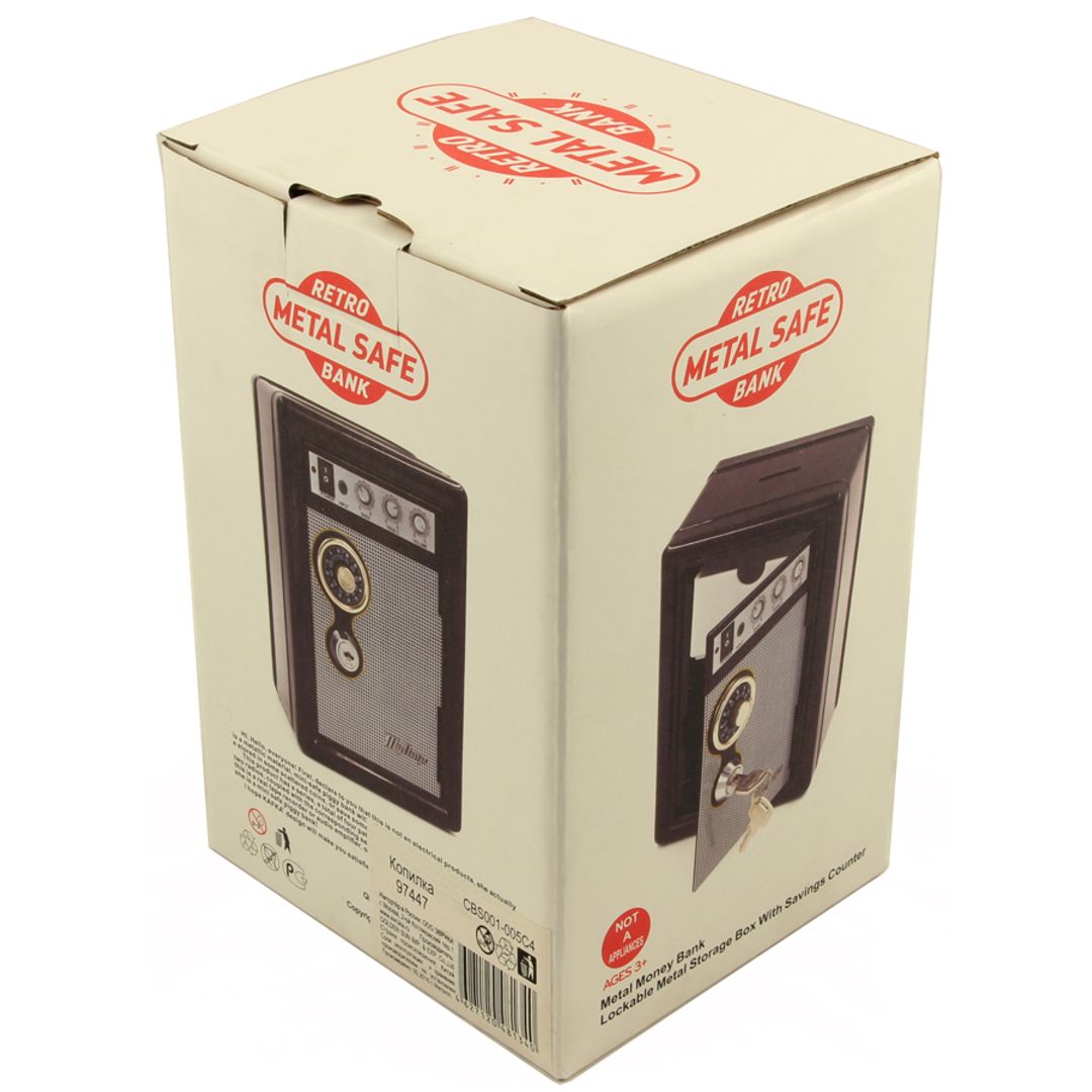 Копилка Сейф Гитарный комбик Metal Safe Упаковка сзади